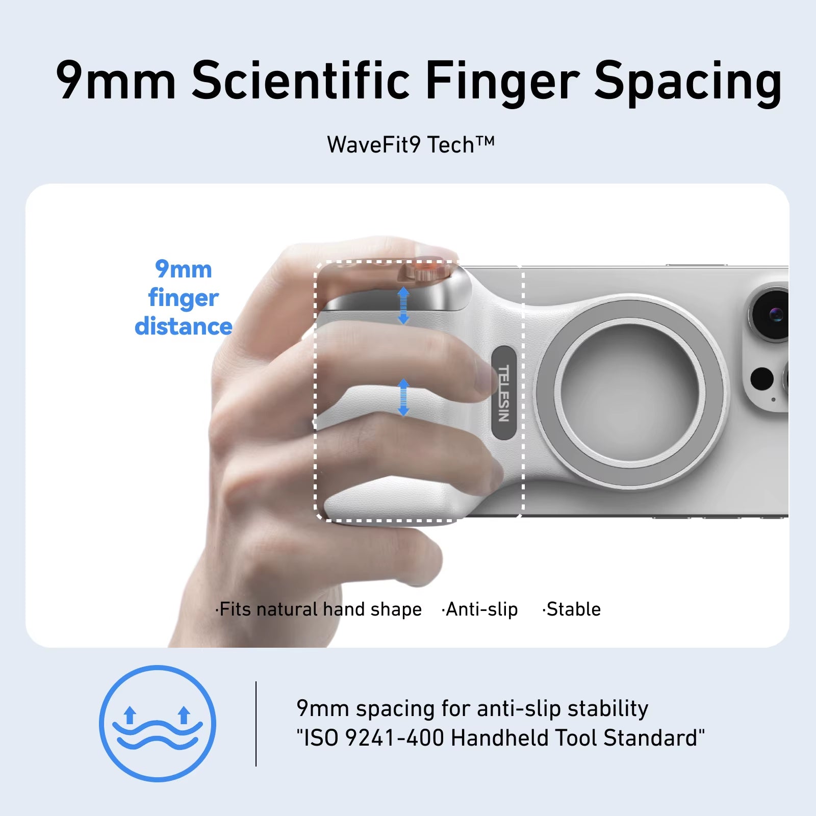 Magnetic Phone Camera Shoot Hand Grip Phone Holder Shooting Aid Remote Control Handle for Iphone HUAWEI SAMSUNG Phone