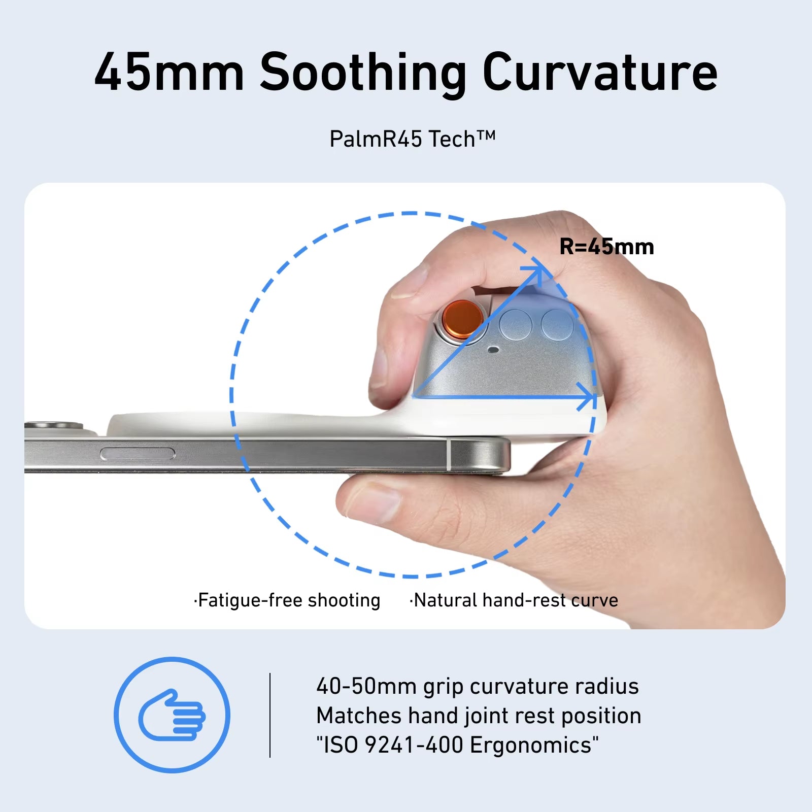 Magnetic Phone Camera Shoot Hand Grip Phone Holder Shooting Aid Remote Control Handle for Iphone HUAWEI SAMSUNG Phone